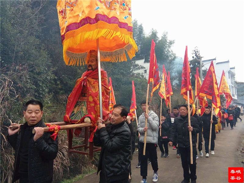 婺源思口鎮(zhèn)西源茶坑村,抬汪公民俗活動(dòng) 婺源思口鎮(zhèn)西源茶坑村,抬汪公民俗活動(dòng)